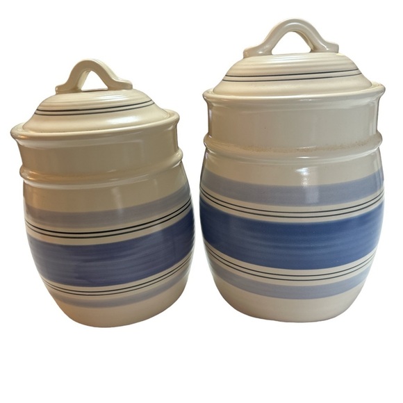 Pfaltzgraff Other - Pfaltzgraff Handpainted Rio Medium & Large Canister Set Flawless
